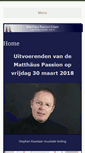 Mobile Screenshot of matthaus-passion.com